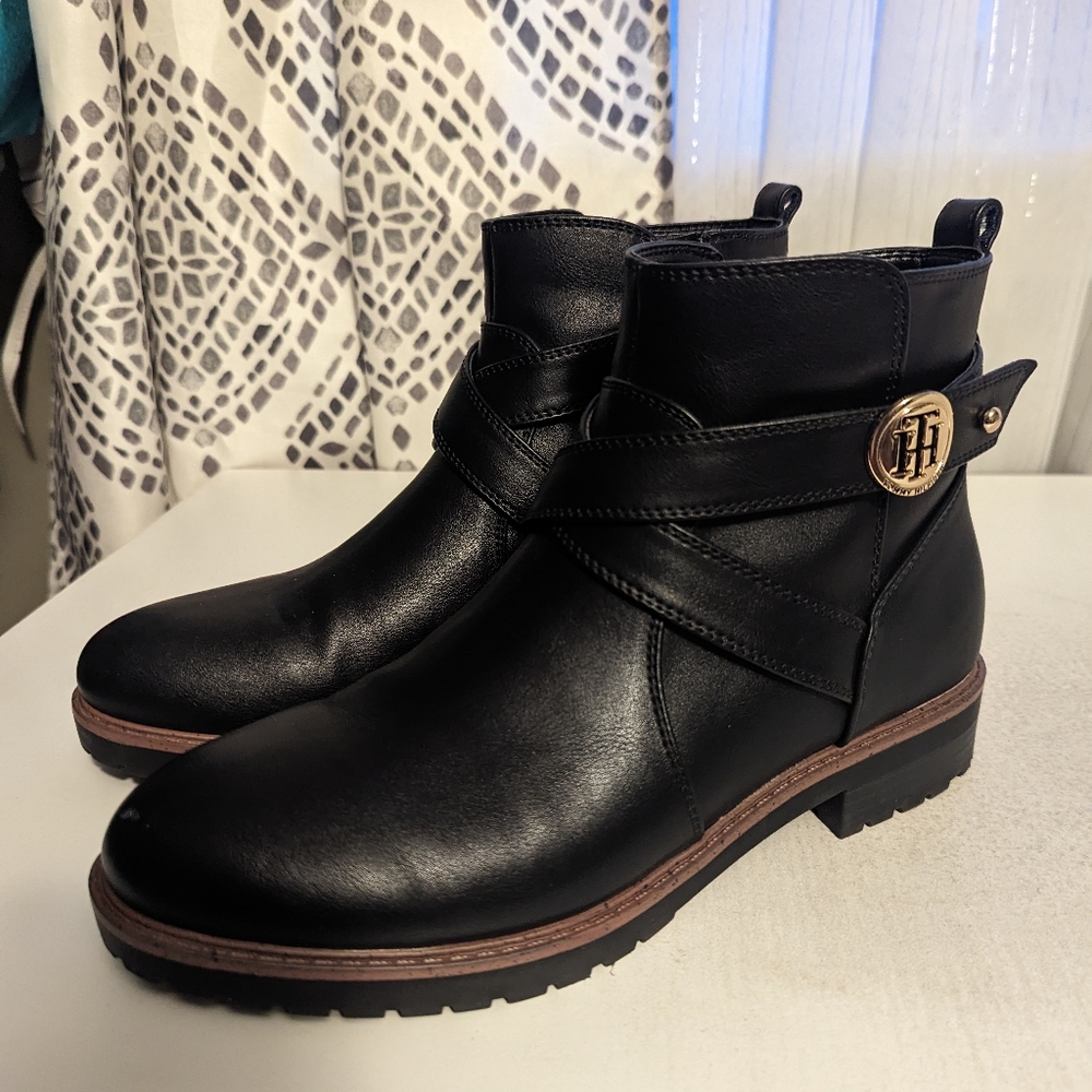 Black booties